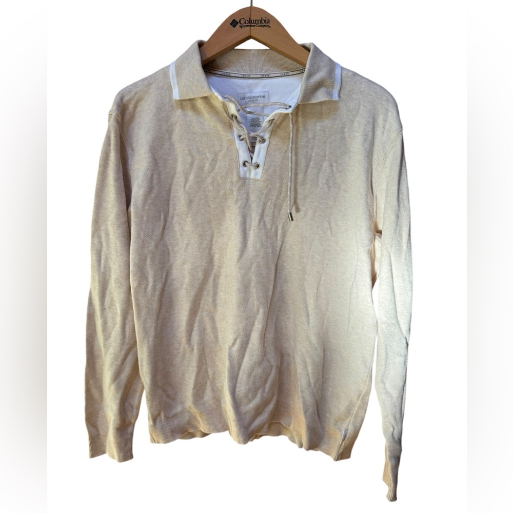 NWT Liz Claiborne‎ Timeless Ease 100% Cotton Tan Top